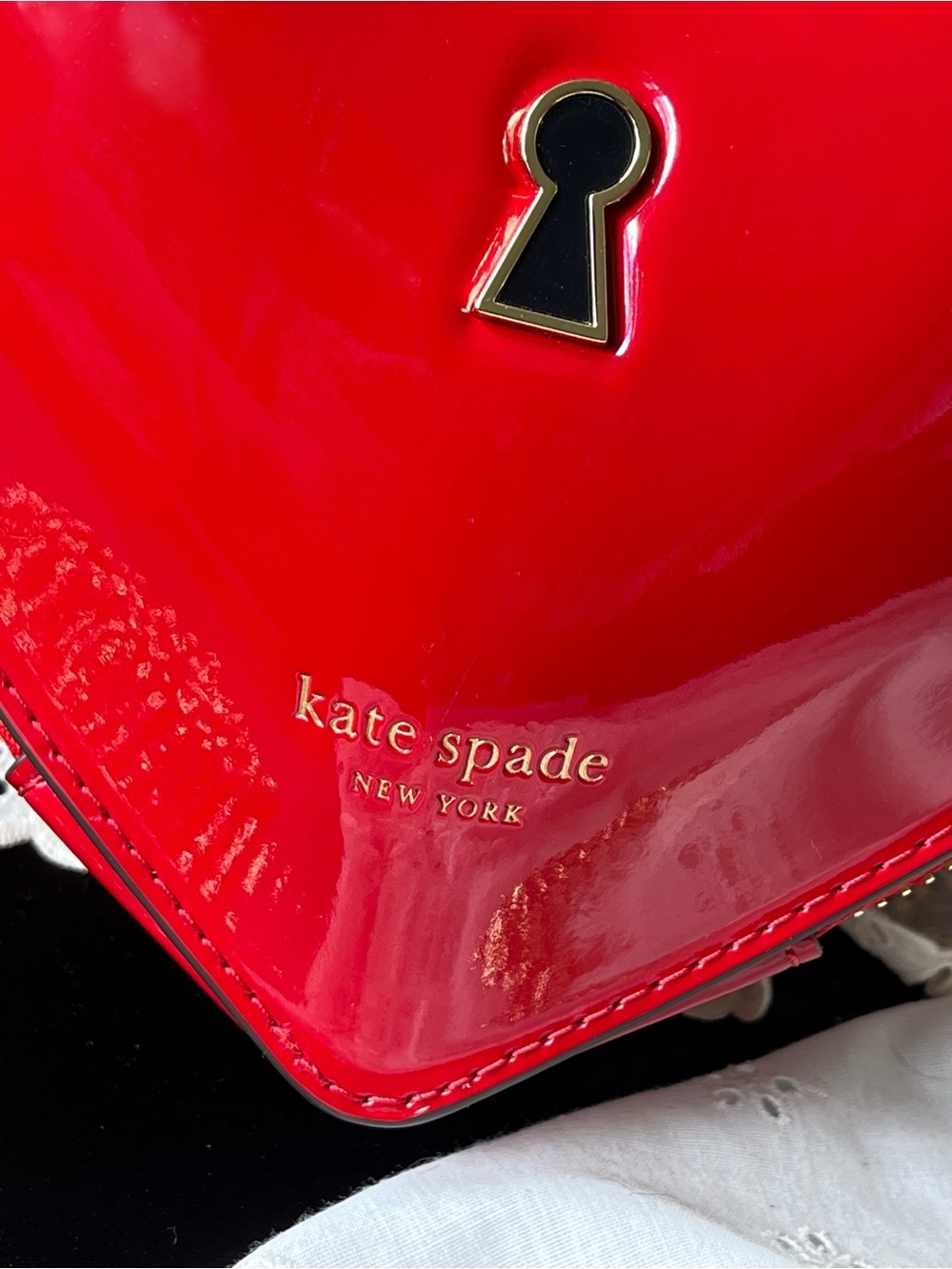 Kate Spade ♠️ Key To My Heart Bag, Retired Rare NWT ❤️🔑 - Picture 6 of 11